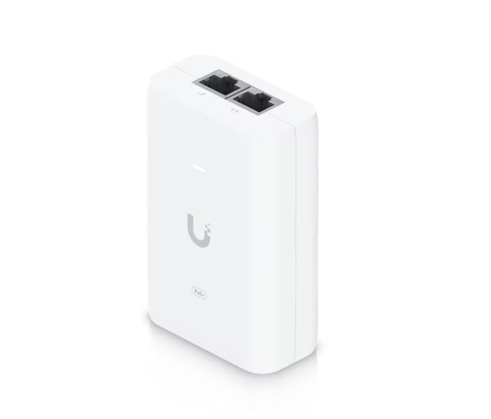 Ubiquiti UniFi U-POE-AT Compact PoE+ Gigabit Power Injector 30W