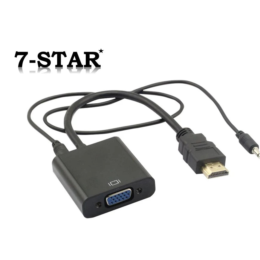 HDMI to VGA Adapter Converter with Sound Cable | HDVG-A
