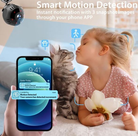 Intelligent WiFi IR Mini IP Camera | MCB-L30