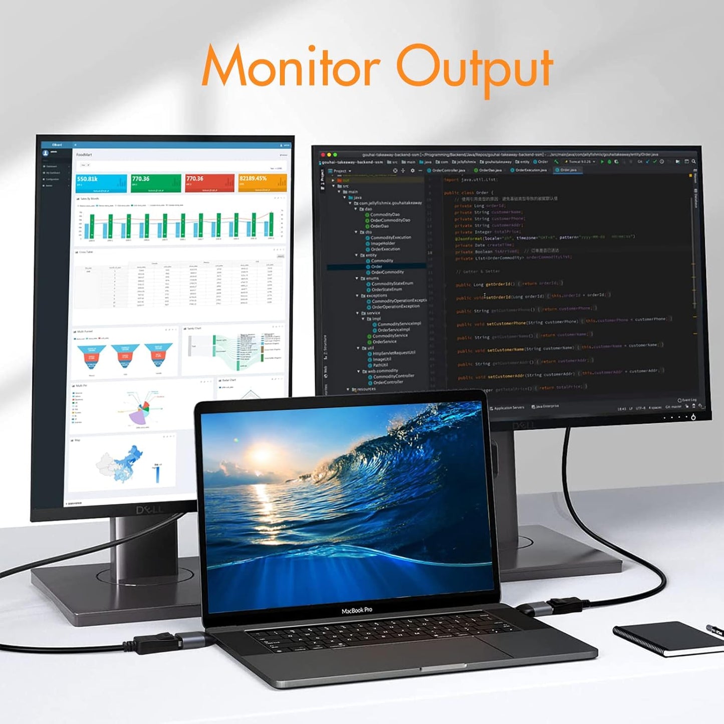 8K Type-C to DP 1.4 DisplayPort Converter | 7S-TCDP