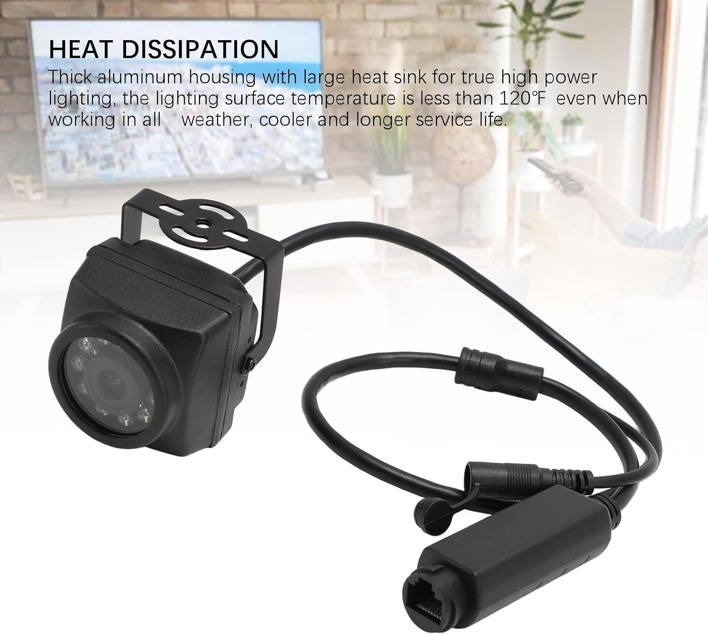 5MP IR Audio PoE Mini Pinhole Network IP Camera | SC1559IR-A