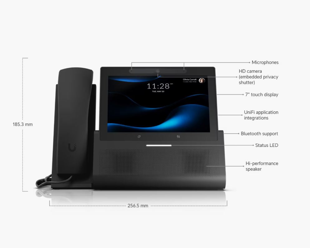 G3 Touch Enterprise UniFi Talk VoIP Phone | UTP-G3-TOUCH-ENTERPRISE