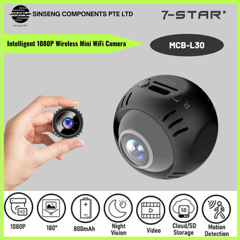 Intelligent WiFi IR Mini IP Camera | MCB-L30