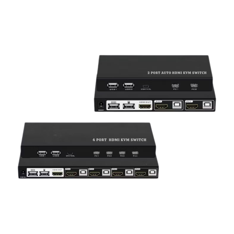 4K 30Hz HDMI KVM Switch with 2 or 4 Ports | HDKVS-02 / HDKVS-04