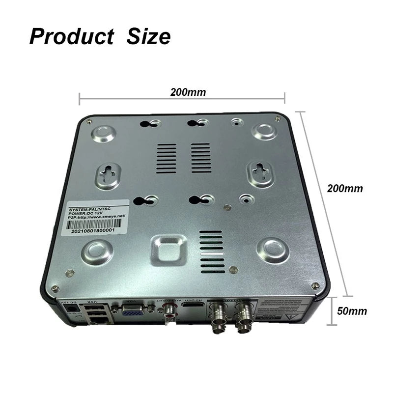 Full-HD Hybrid 6 in 1 8CH DVR/XVR | HDMI & VGA | DVR811L