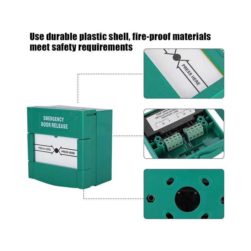 Resettable Breakglass Emergency Exit Release Button | DA-BG(RESETTABLE)