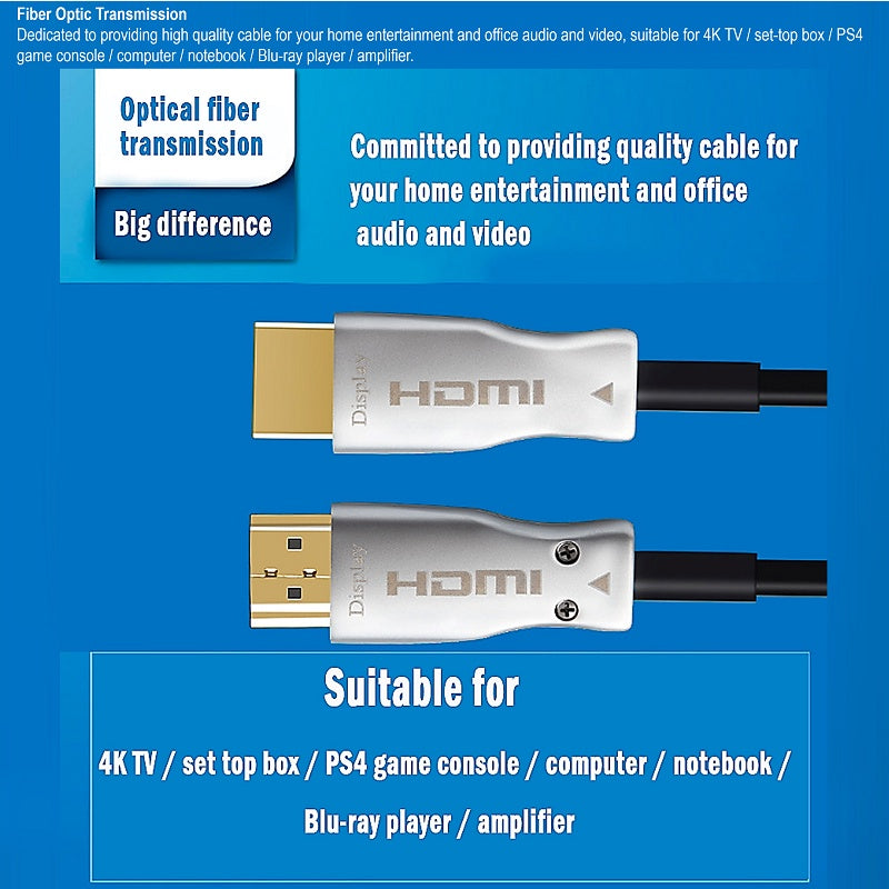 4K HDMI 2.0 Fiber Optic Cable 60Hz | HDMI/15-100M