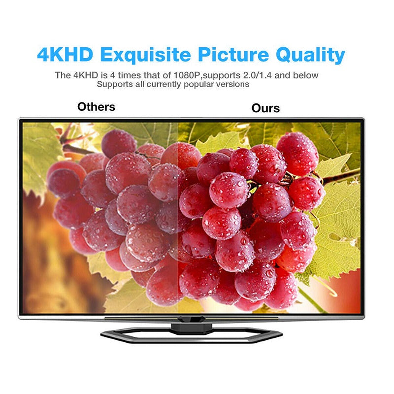 4K HDMI Cable 2.0V, 24K Gold-Plated for HDTV, Ultra HD, 3D | B-HDMI