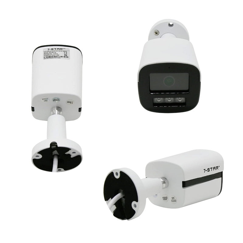 1080P 2.8mm SONY Lens Outdoor Bullet Camera - AHD CVI TVI CVBS Hybrid 4-in-1 | SH106/2.8