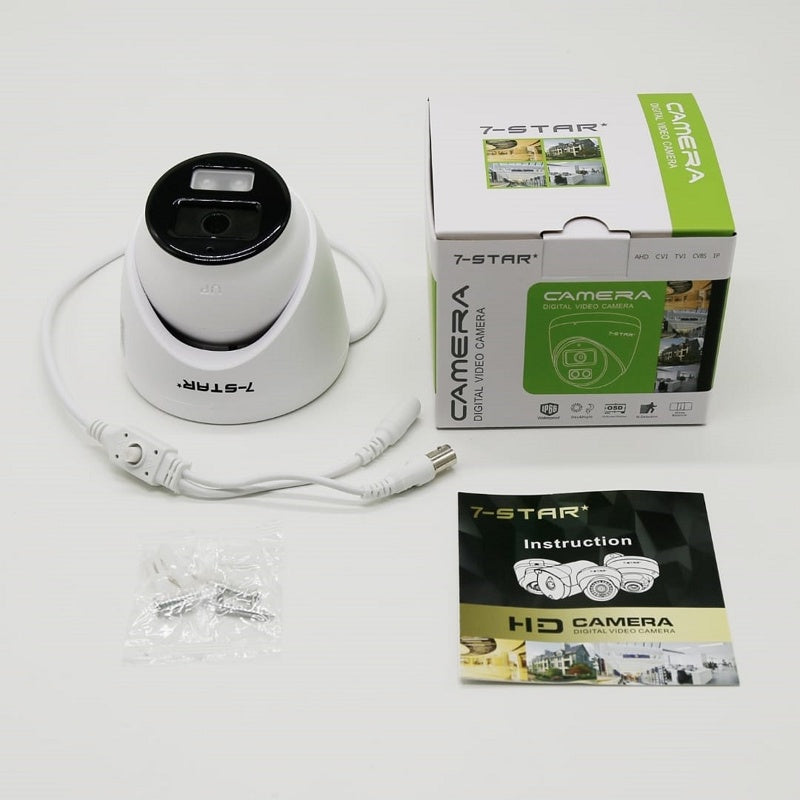 2MP Full-HD SONY 2.8mm Dome Turret Smart IR CCTV Camera (4-in-1 OSD: AHD/TVI/CVI/960H) | SH610/2.8