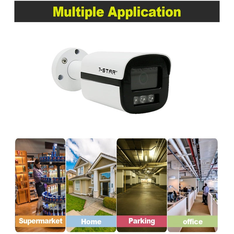 1080P 2.8mm SONY Lens Outdoor Bullet Camera - AHD CVI TVI CVBS Hybrid 4-in-1 | SH106/2.8