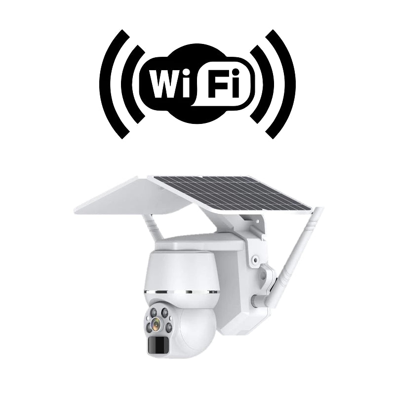4MP PTZ Solar IP Camera for 24/7 Surveillance | Q7 4G/WIFI