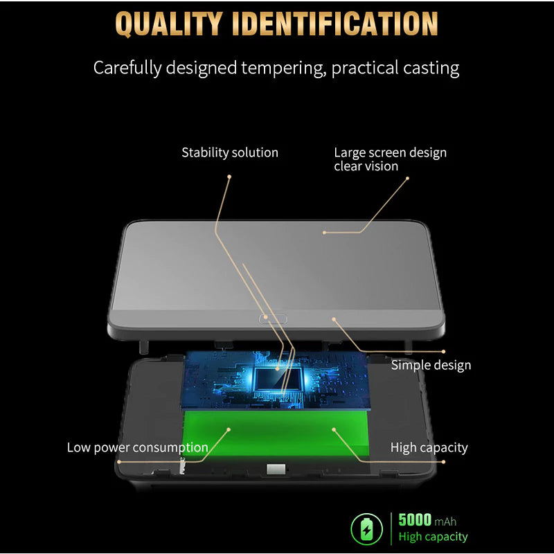 Wifi Battery Wireless Doorbell Door Viewer with 4.3'' IPS Screen | DB-TYR9