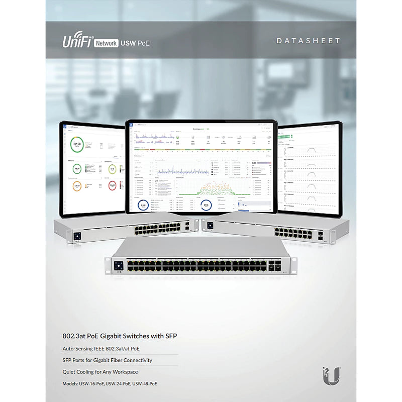 Ubiquiti Unifi 48-Port Switch | UBQ-USW-48-POE