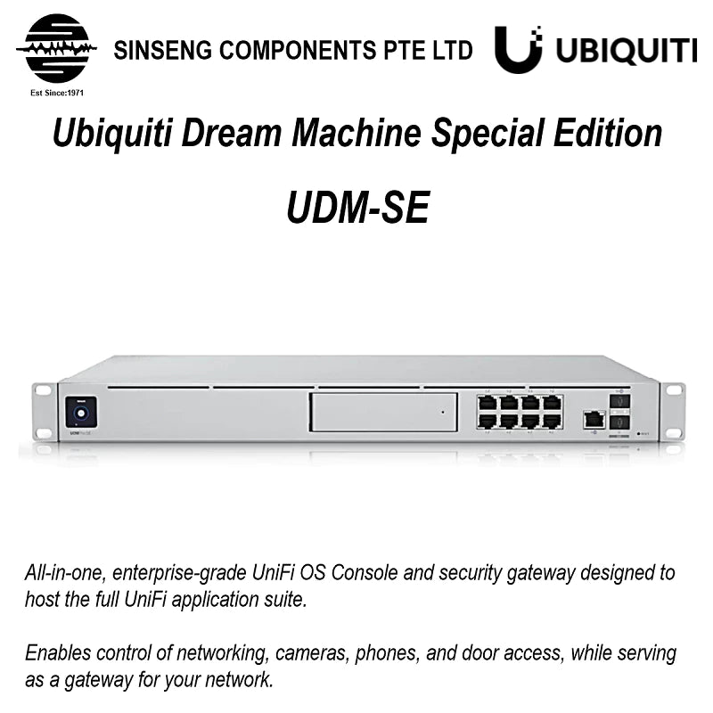 Ubiquiti Unifi Dream Machine Special Edition UDM-SE
