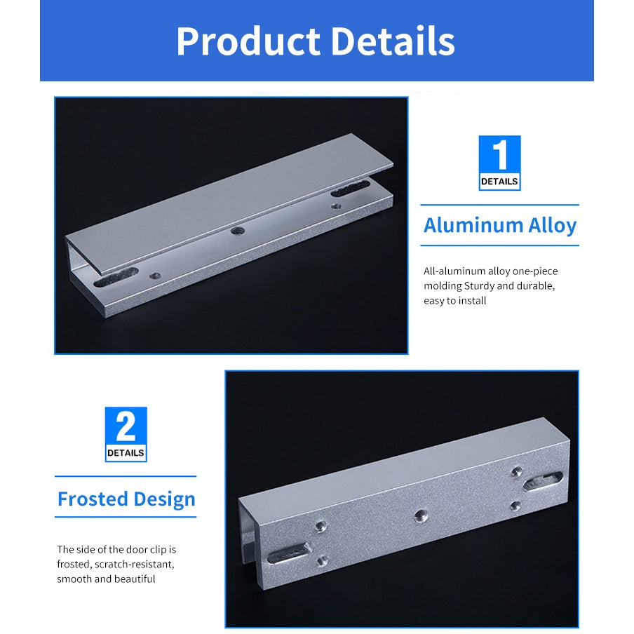 400lbs U Bracket for EM Magnetic Lock (180KG) | 7SDA-U400