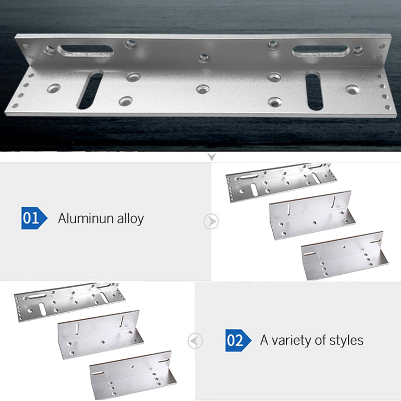 LZ/ZL Bracket for 600lbs Electromagnetic EM Lock | LZ BRACKET