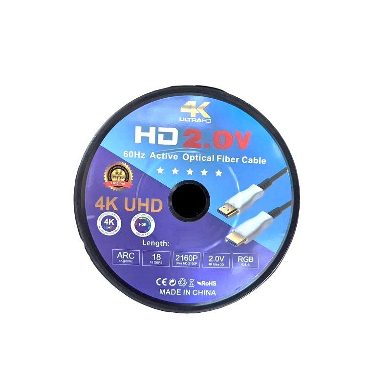 4K HDMI 2.0 Fiber Optic Cable 60Hz | HDMI/15-100M