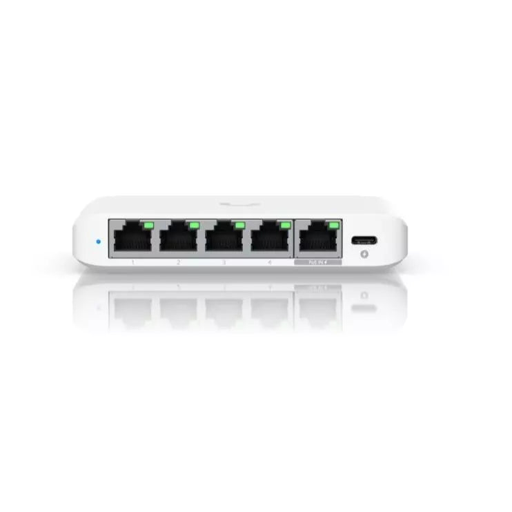USW-Flex-2.5G-5 Flex Mini 2.5G 5-Port Switch Powered by PoE or USB-C
