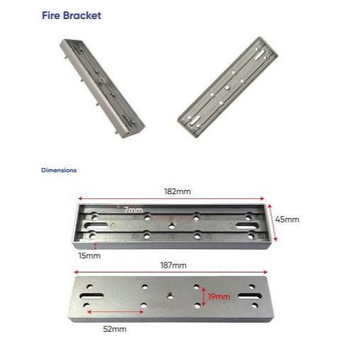 Fire Bracket for 280KG 600Lbs EM Lock | DA-FB600
