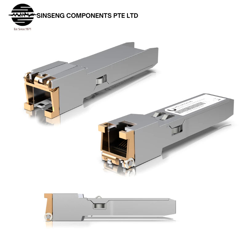 Ubiquiti Unifi 10G SFP+ to RJ45 Transceiver Module Adapter | UACC-CM-RJ45-MG