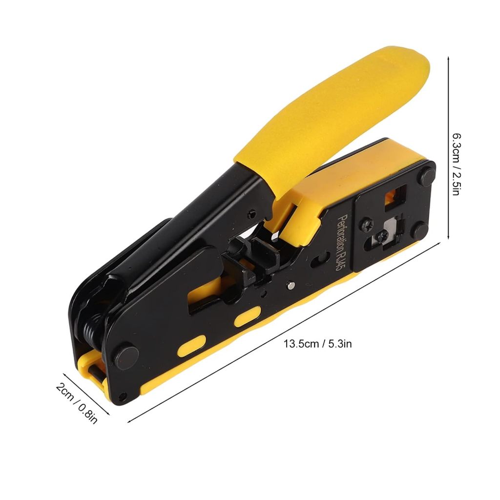 Multifunctional Network Crimping Tool for CAT5/6/7/8 RJ45 with LED | CT-HT7188
