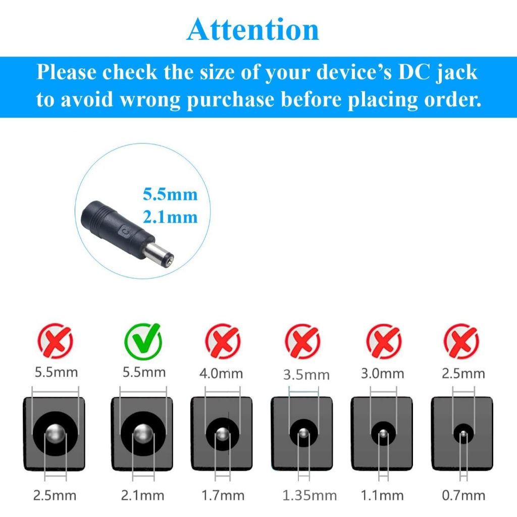 12V 3A 36W UK Plug Adapter | 2.1*5.5mm | 1.5M Cable | 7SAD-12V03DCW(S)