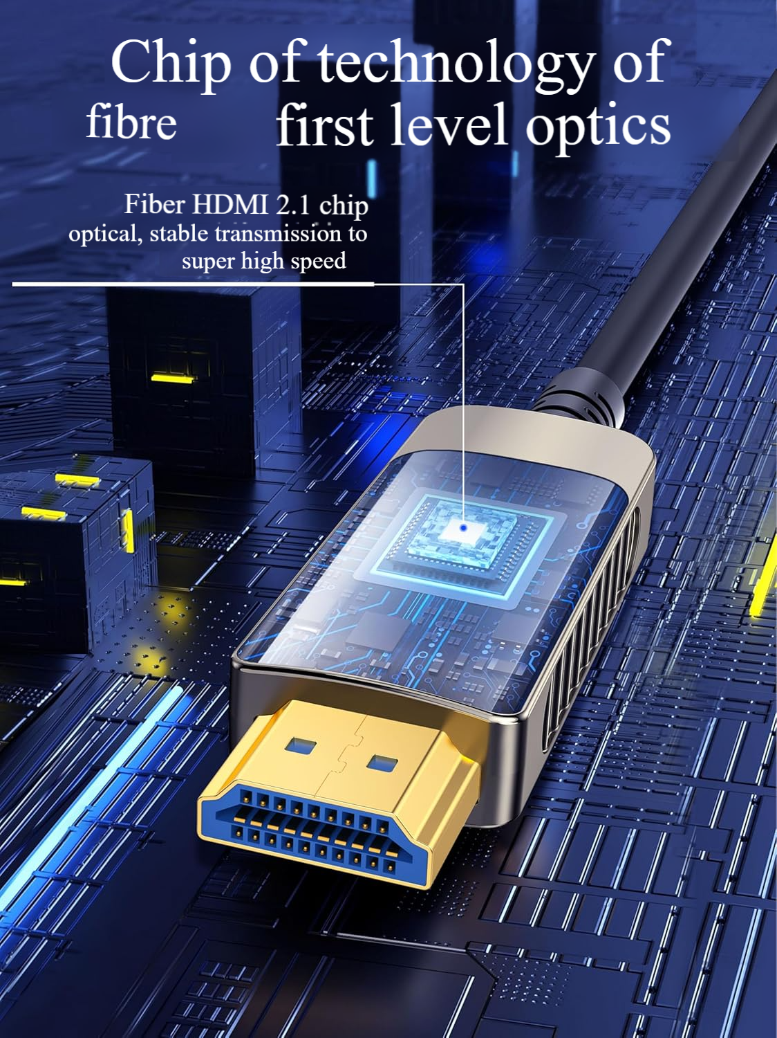 8K HDMI 2.1 Fiber Cable | 8K@60Hz | HDFOC