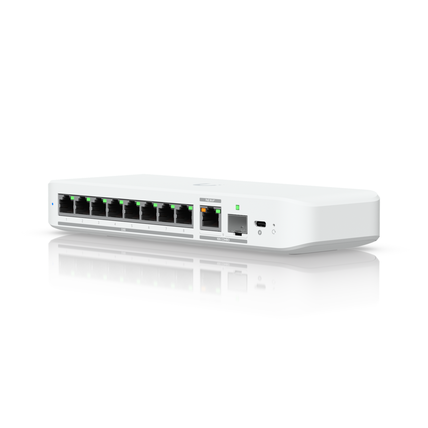 8-Port 2.5GbE Switch 10GbE SPF+ and USB-C | USW-Flex-2.5G-8