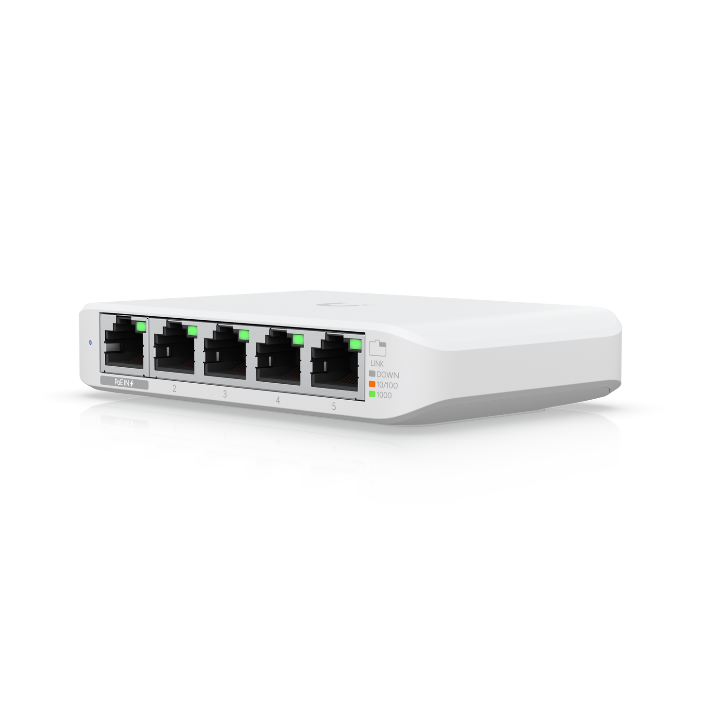 Ubiquiti Networks UniFi USW-Flex-Mini Managed 5-Port Gigabit Switch with USB-C Power Adapter