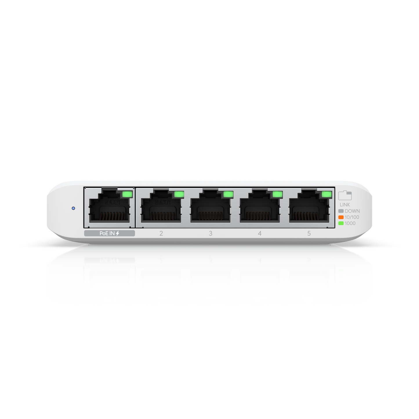 Ubiquiti Networks UniFi USW-Flex-Mini Managed 5-Port Gigabit Switch with USB-C Power Adapter