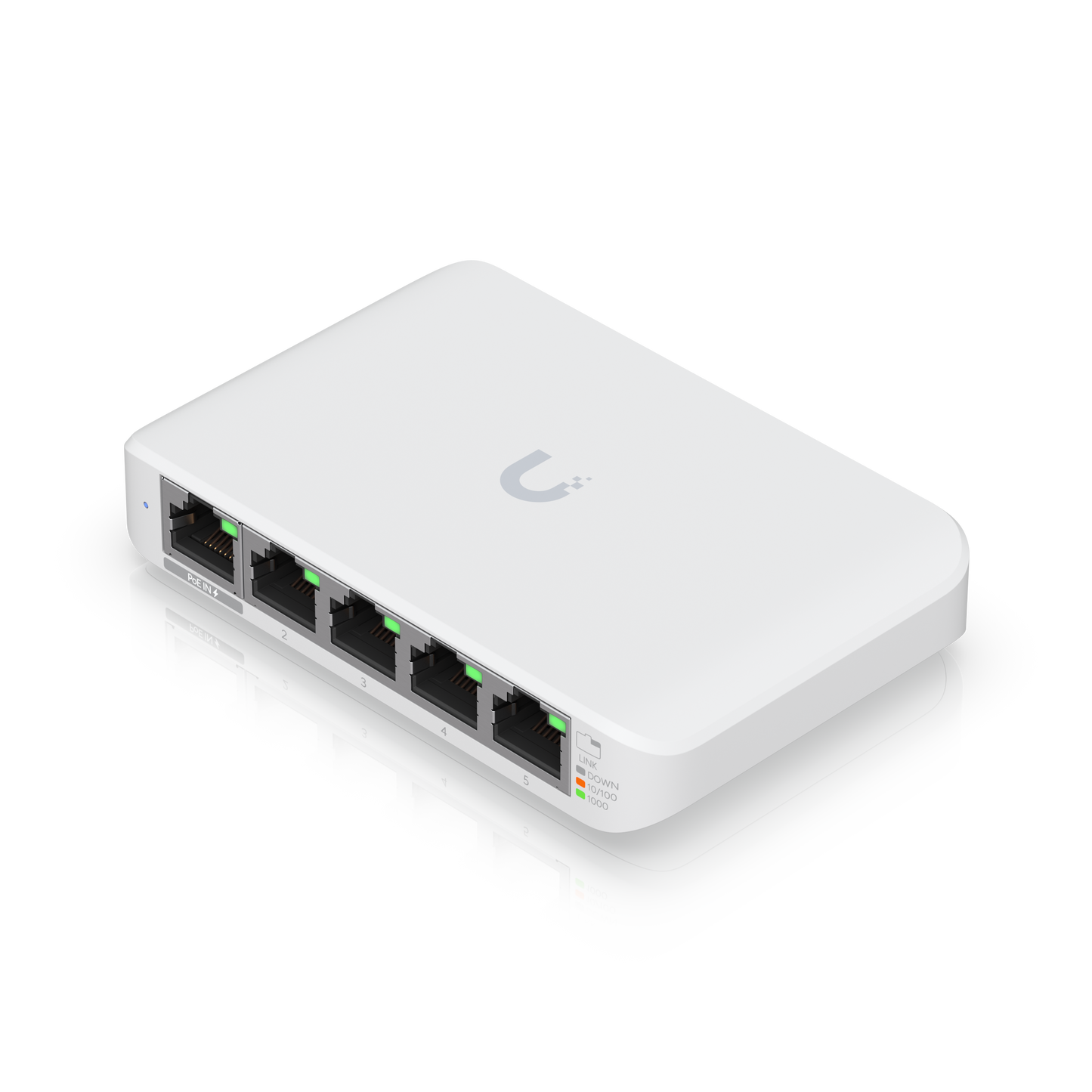 Ubiquiti Networks UniFi USW-Flex-Mini Managed 5-Port Gigabit Switch with USB-C Power Adapter