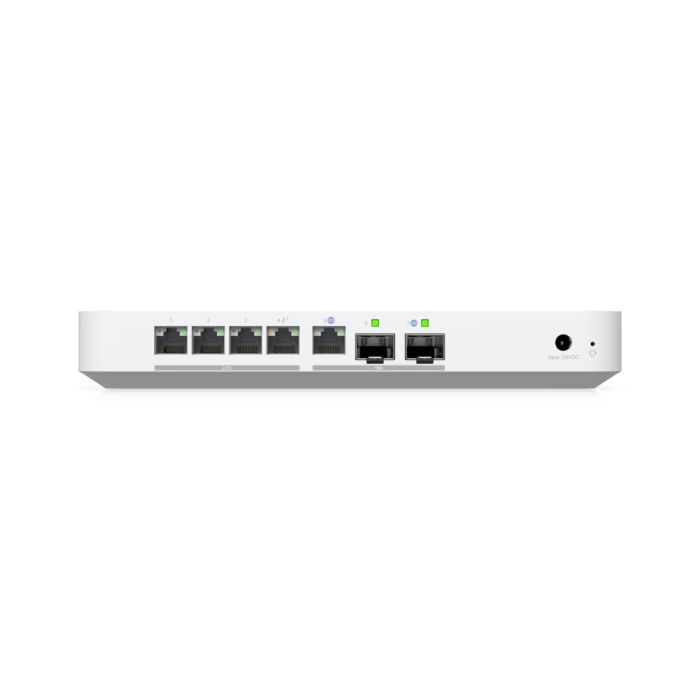 10G Desktop Gateway with Integrated 4-Port 2.5 GbE Switch | UBQ-UXG-FIBER