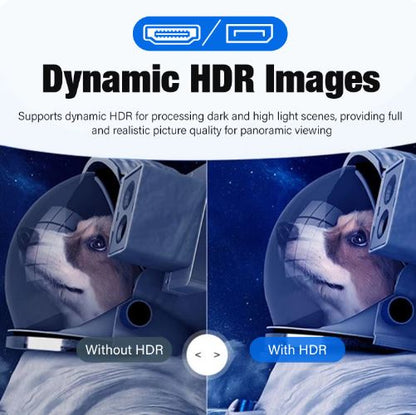 Type-C to HDMI & DP with PD Converter | Video Converter Adapter