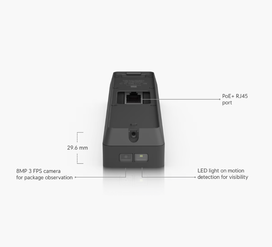 Ubiquiti UniFi UVC-G6-Entry – G6 Entry 8MP AI PoE Video Doorbell with Access Reader