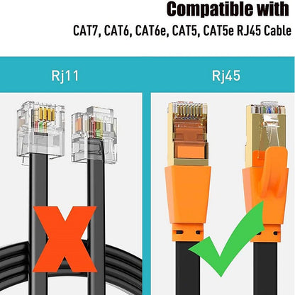RJ45 Ethernet LAN Extender Adapter Female to Female for Cat5/5e/6/7 | SPC19833