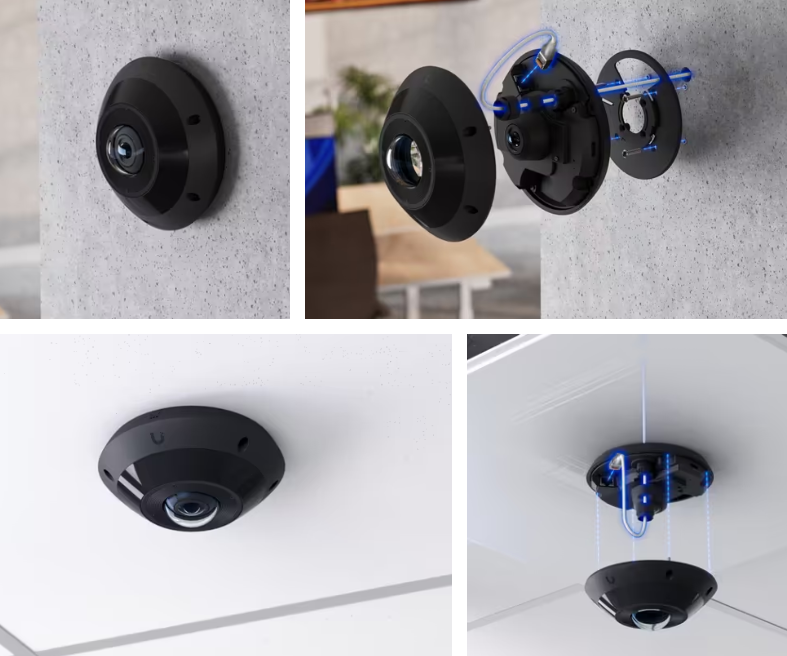 Ubiquiti UniFi UVC-G6-Pro-360  Protect Camera G6 Pro 360 (Black|White)