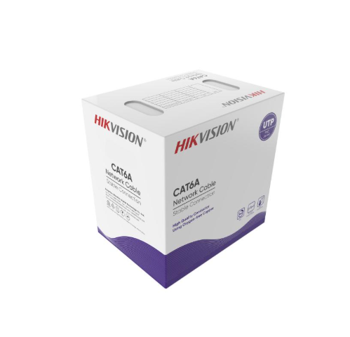 Hikvision CAT 6A U/UTP Cat6A PVC 23AWG Cable - Grey | DS-1LN6AUUC0