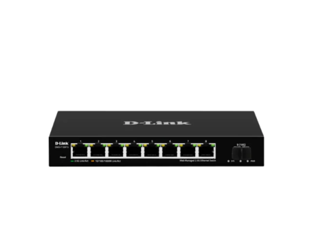 D-LINK 8-Port 2.5G Ethernet Switch with 10G Uplink Port | DL-DMS-F109TS