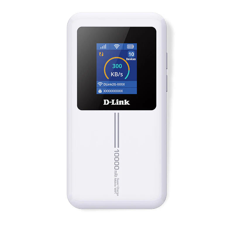 D-Link 4G Cat4 Wi-Fi Wireless 6 Mobile Hotspot with touchscreen | DL-DWR-940M