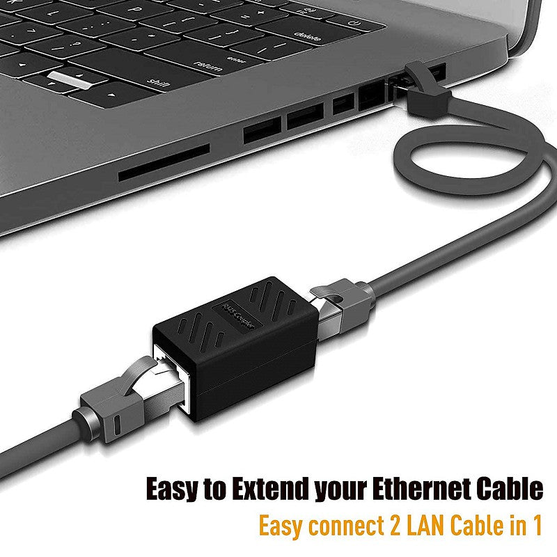 RJ45 Ethernet LAN Extender Adapter Female to Female for Cat5/5e/6/7 | SPC19833