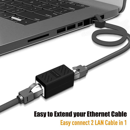 RJ45 Ethernet LAN Extender Adapter Female to Female for Cat5/5e/6/7 | SPC19833