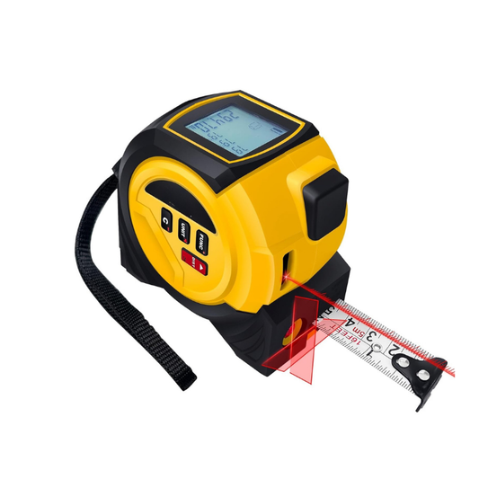 3-in-1 Laser Tape Measure 60M + 5M + Angle Display | PDMT-360