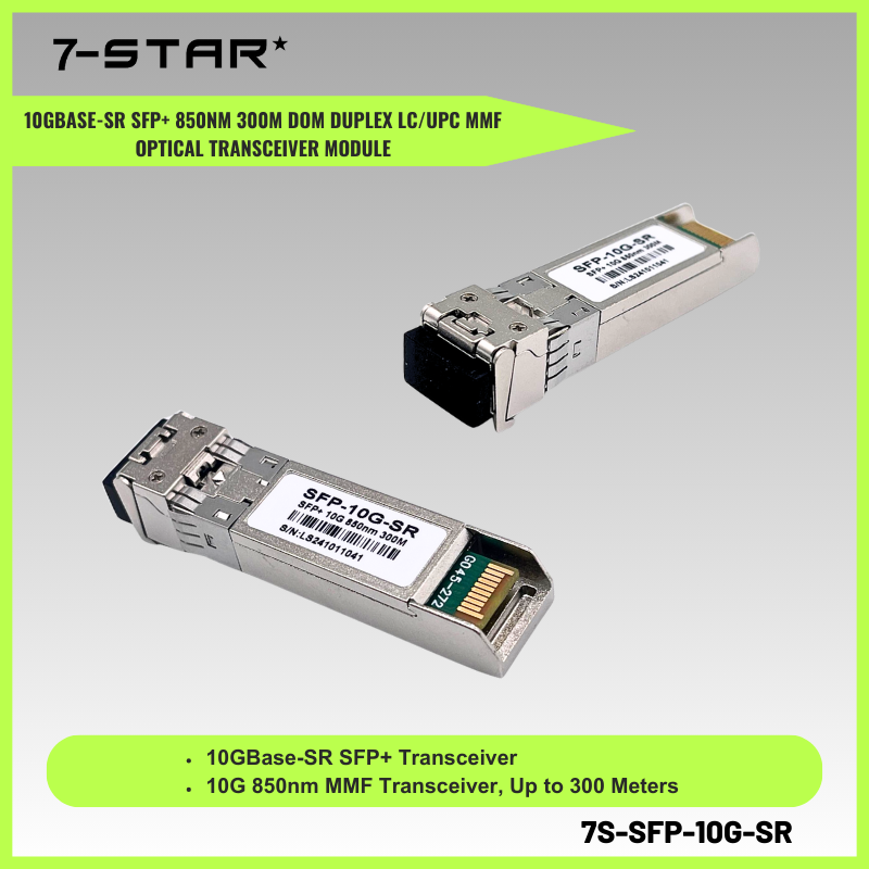 Multi-Mode SFP LC/UPC MMF Optical Transceiver Module | 7S-SFP-10G-SR