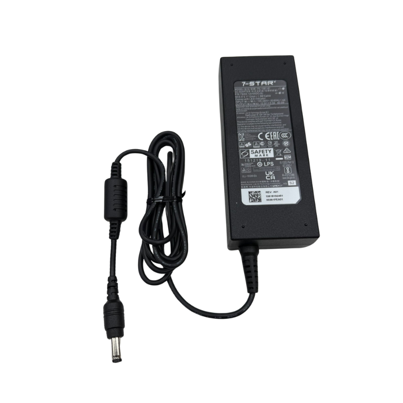 12V 5A DC Power Adapter Power |  5.5*2.1mm | 1.5M | 7SAD-12V05DC(S)