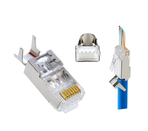 100PCS RJ45 Cat7 & Cat6A Network RJ45 Connector | RJ45-C7