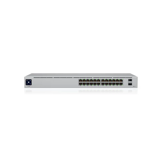 Ubiquiti UniFi 24 Port PoE Switch 95W | UBQ-USW-24-POE
