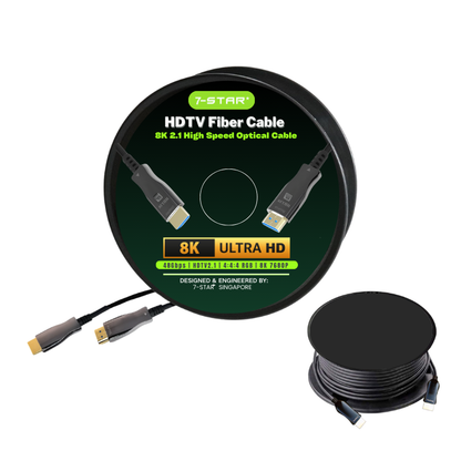 8K HDMI 2.1 Fiber Cable | 8K@60Hz | HDFOC