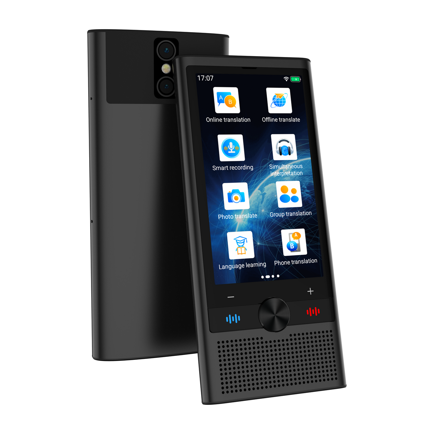 S10 Portable AI Translator with ChatGPT – 4G SIM, 148 Languages, Voice & Photo Translate | AITM-S10