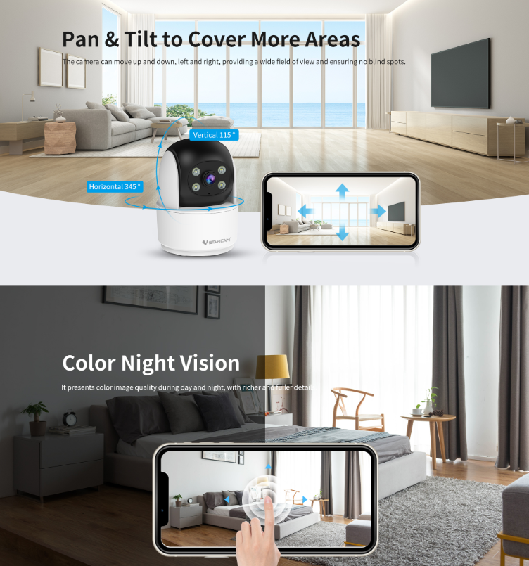 VStarcam CS996-SP 1080P Dual-Band WiFi IP Camera | VS-CS996-SP